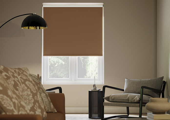 William Morris At Home Waltham (Blackout), Acorn - Roller Blind - Image 3